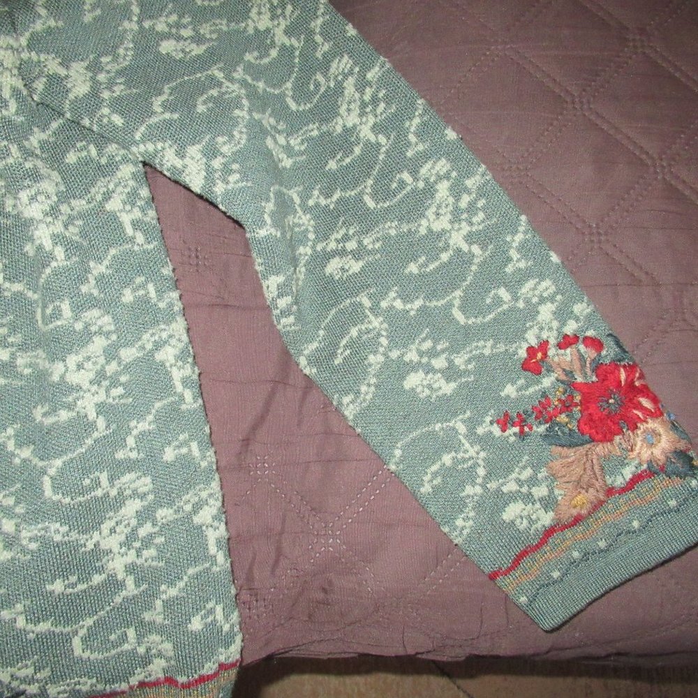 Pendleton Sweater Lined Cardigan Double Front Zip - image 3